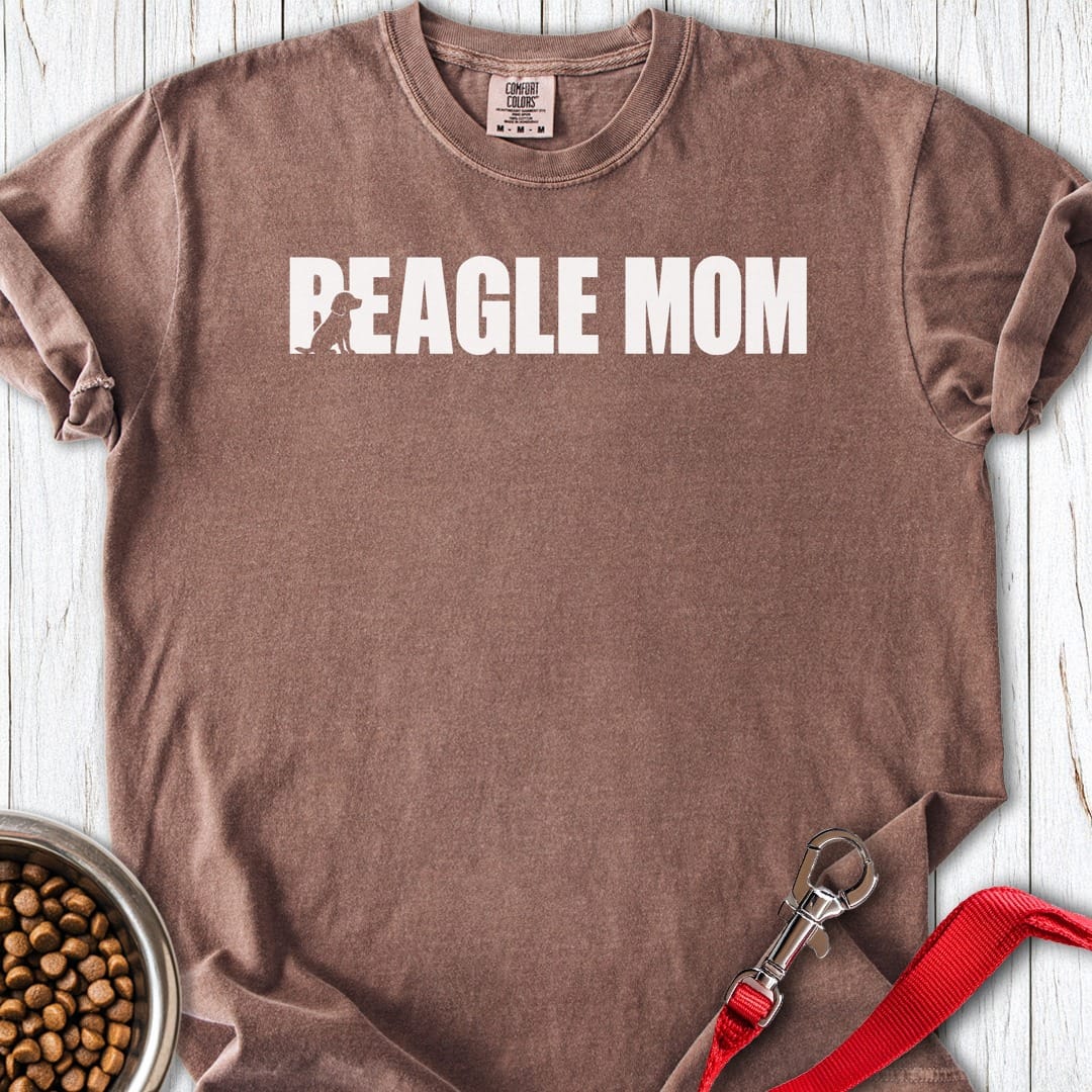 Beagle Mom Premium Tee Espresso