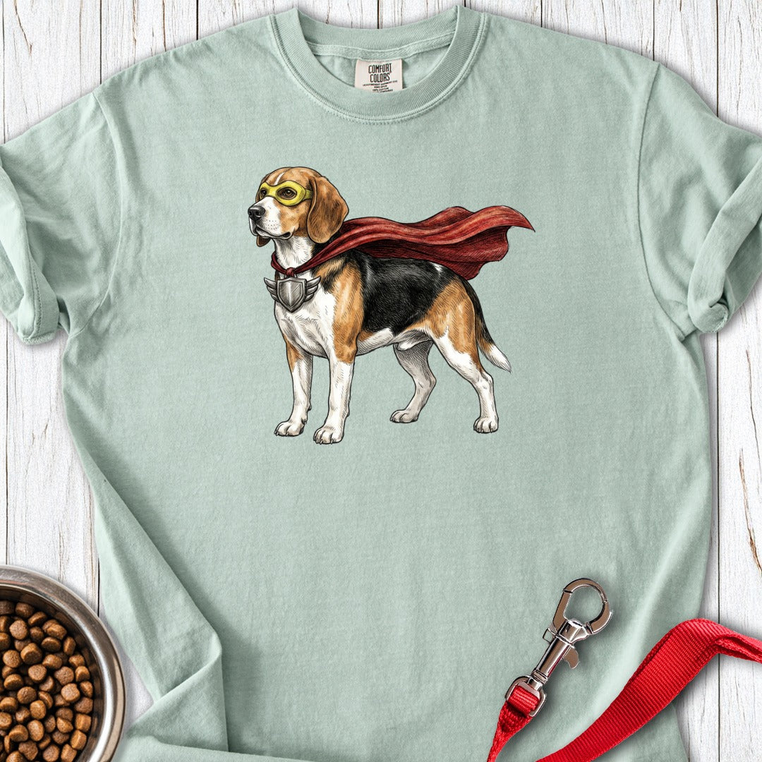 Beagle Superhero Premium Tee Bay