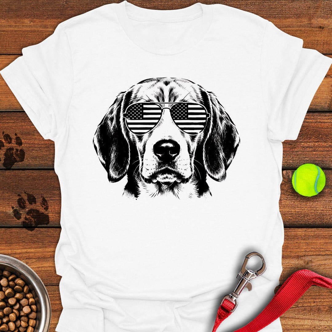 Beagles USA White