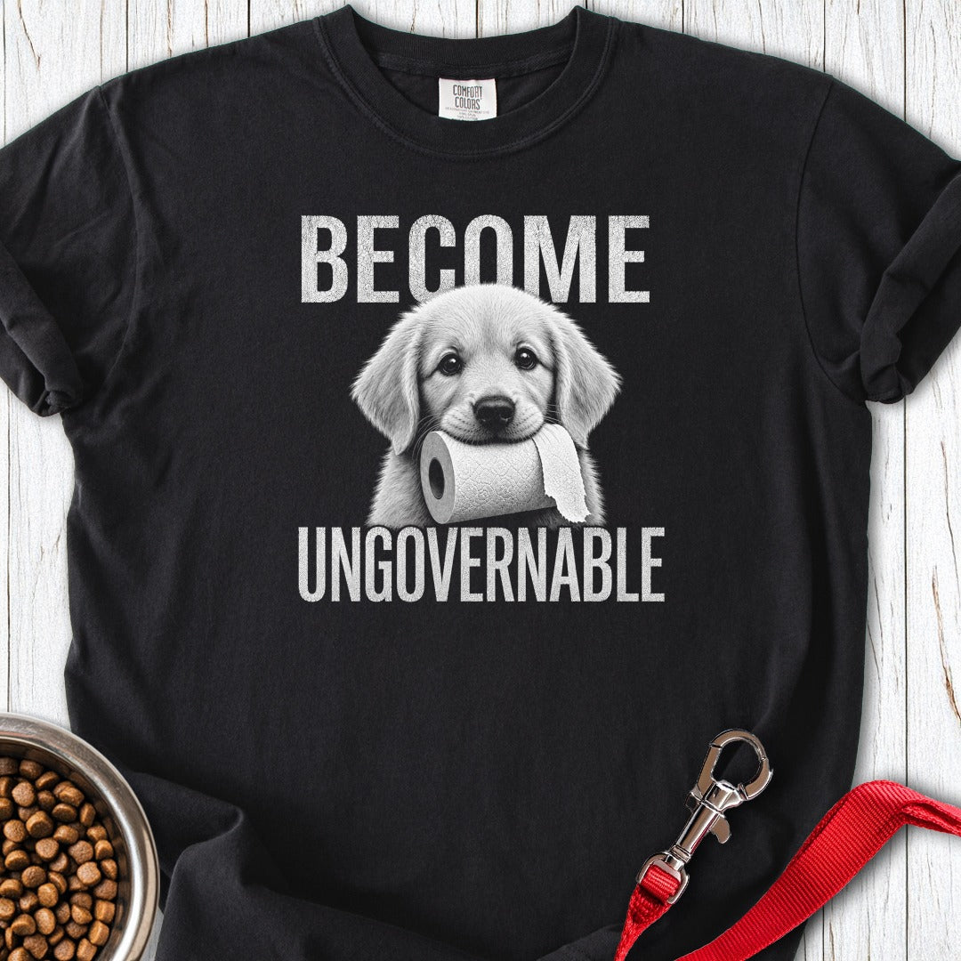 Become Ungovernable Goldie Premium Tee Black