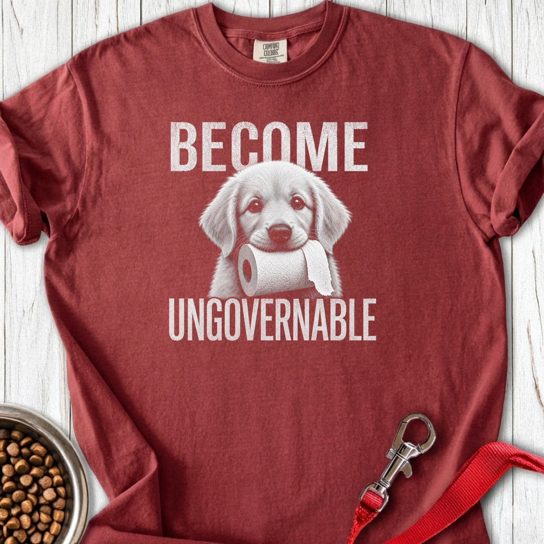 Become Ungovernable Goldie Premium Tee Brick