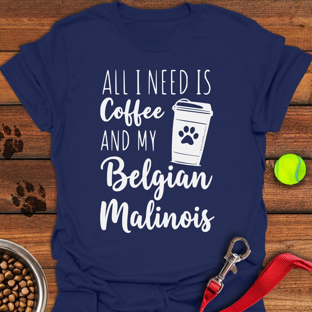 Belgian Malinois & Coffee Navy