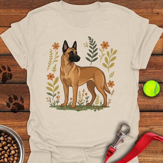 Belgian Malinois Flowers Natural