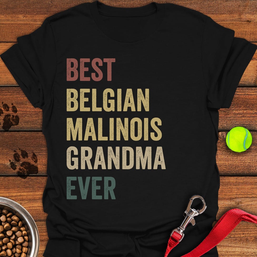 Belgian Malinois Grandma Black