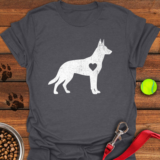 Belgian Malinois Love Dark Heather