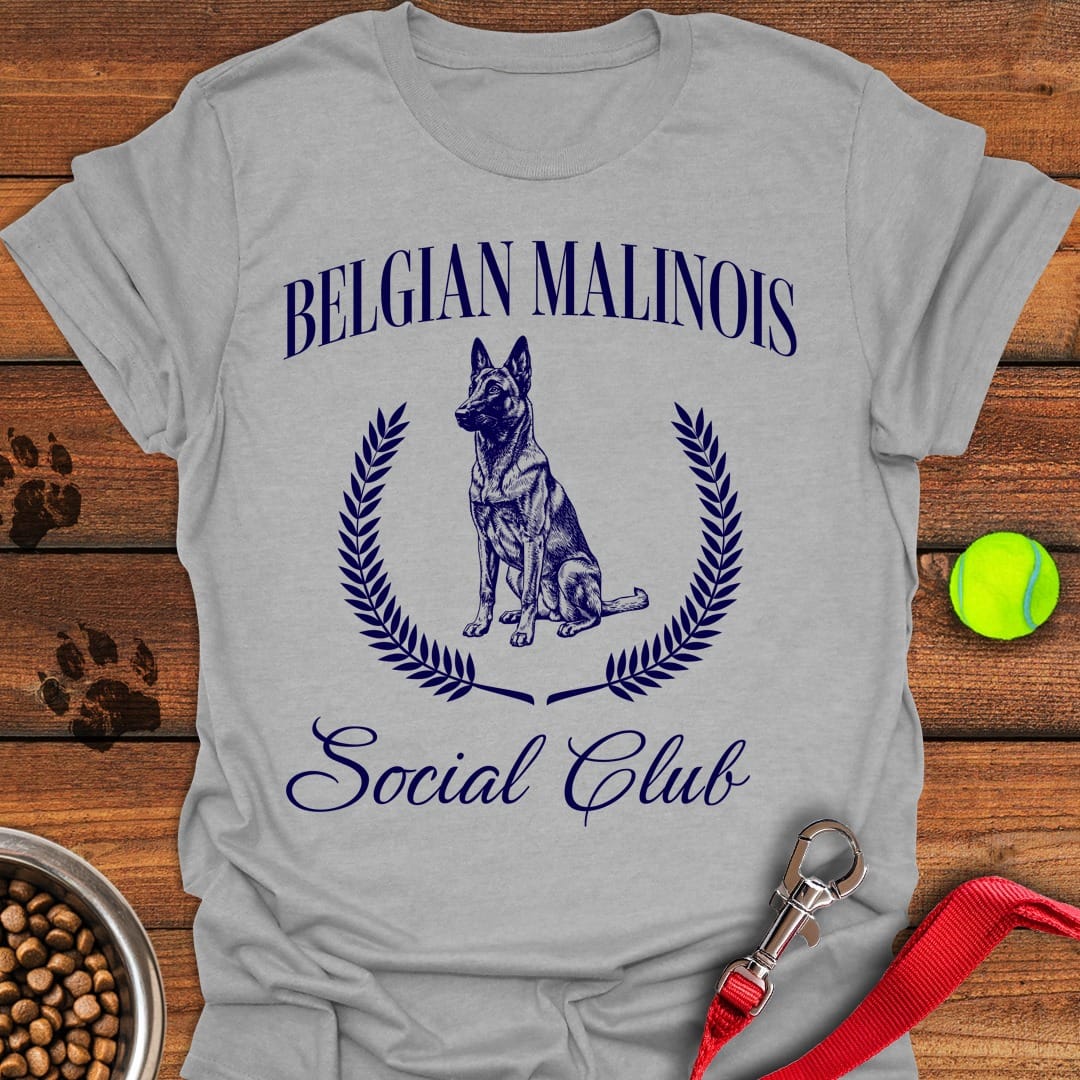 Belgian Malinois Social Club Sport Grey