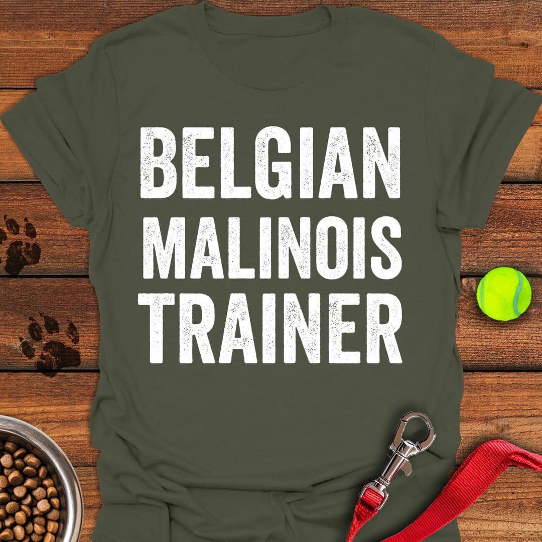 Belgian Malinois Trainer Military Green