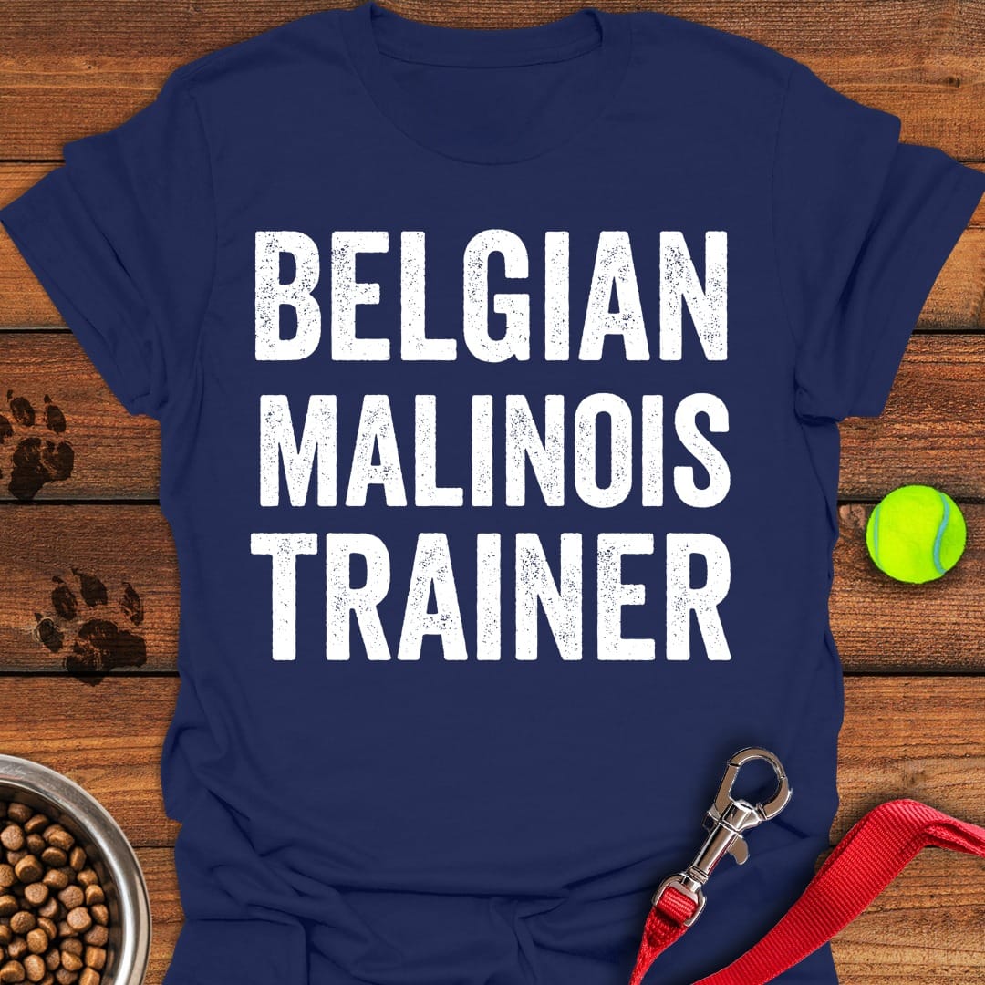 Belgian Malinois Trainer Navy