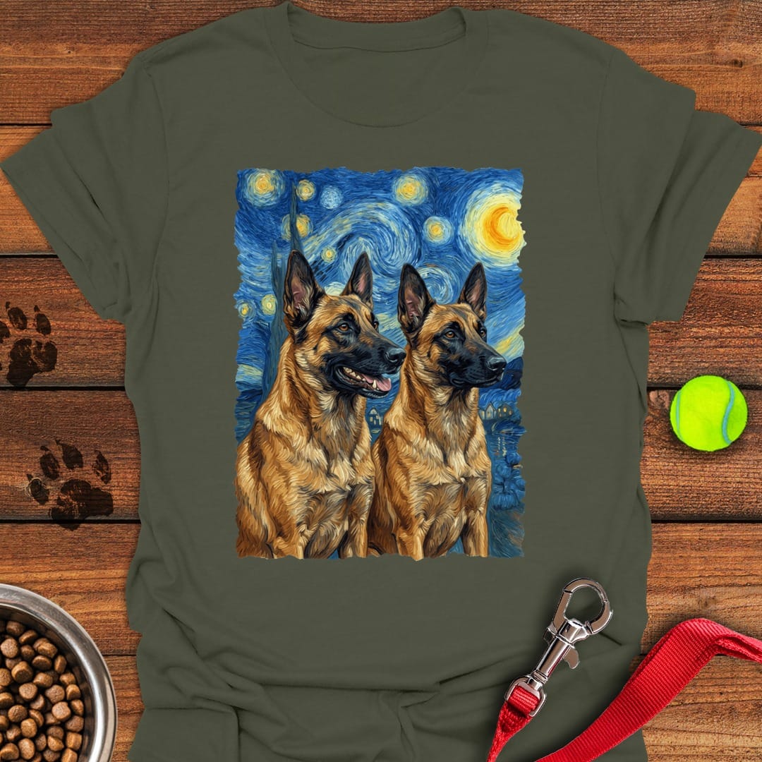 Belgian Malinois Van Gogh Military Green