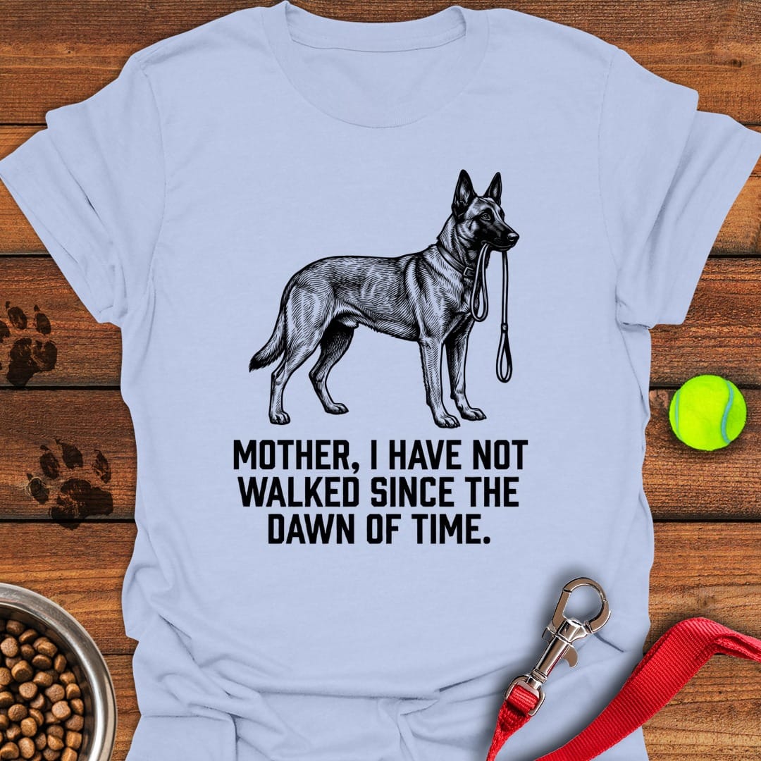 Belgian Malinois Walking Light Blue