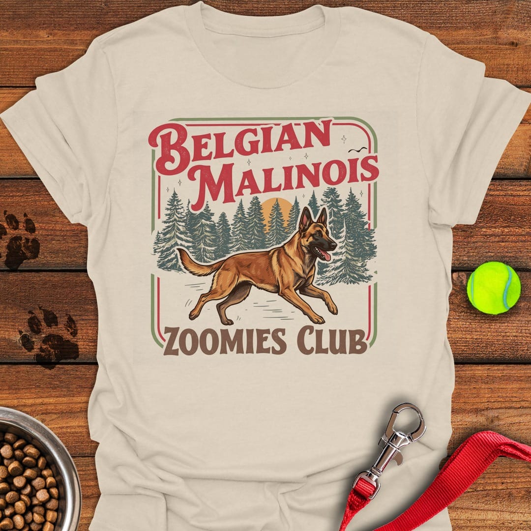 Belgian Malinois Zoomies Natural