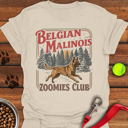 Belgian Malinois Zoomies Club Natural