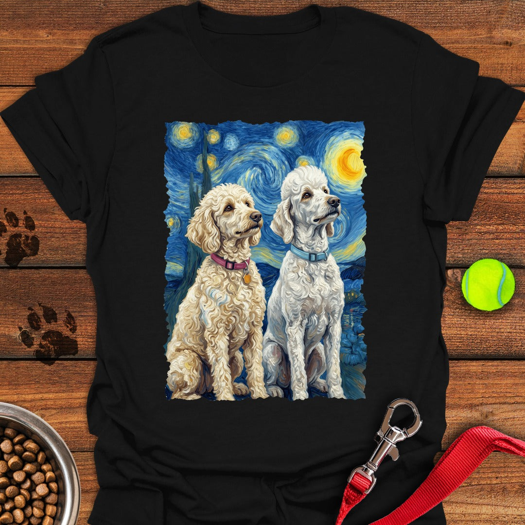 Bernadoodle and Golden Doodle Van Gogh Black