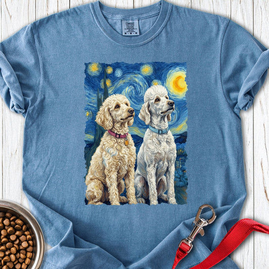 Bernadoodle & Golden Doodle Premium Tee Blue Jean
