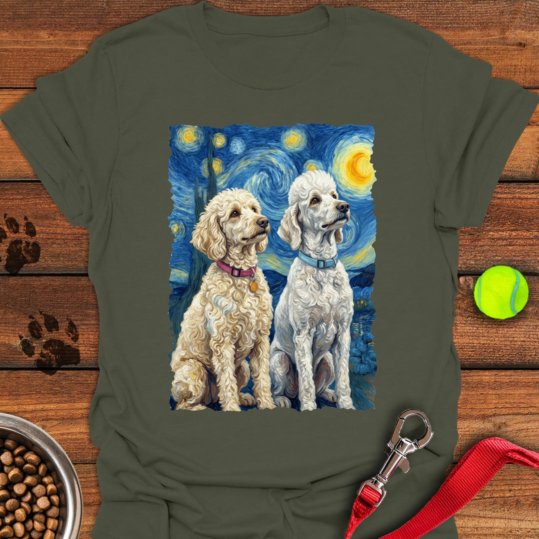 Bernadoodle and Golden Doodle Van Gogh Military Green