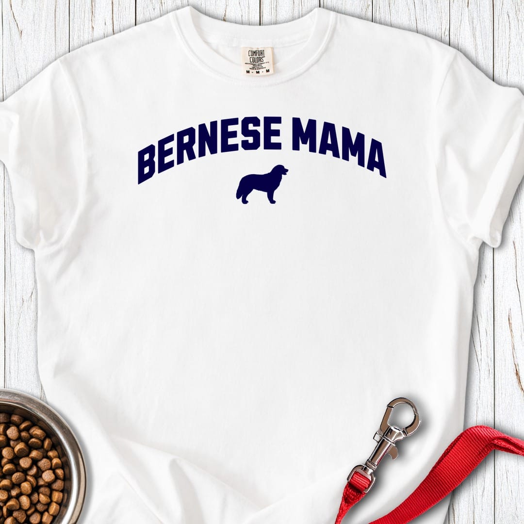 Bernese Mama Premium Tee White