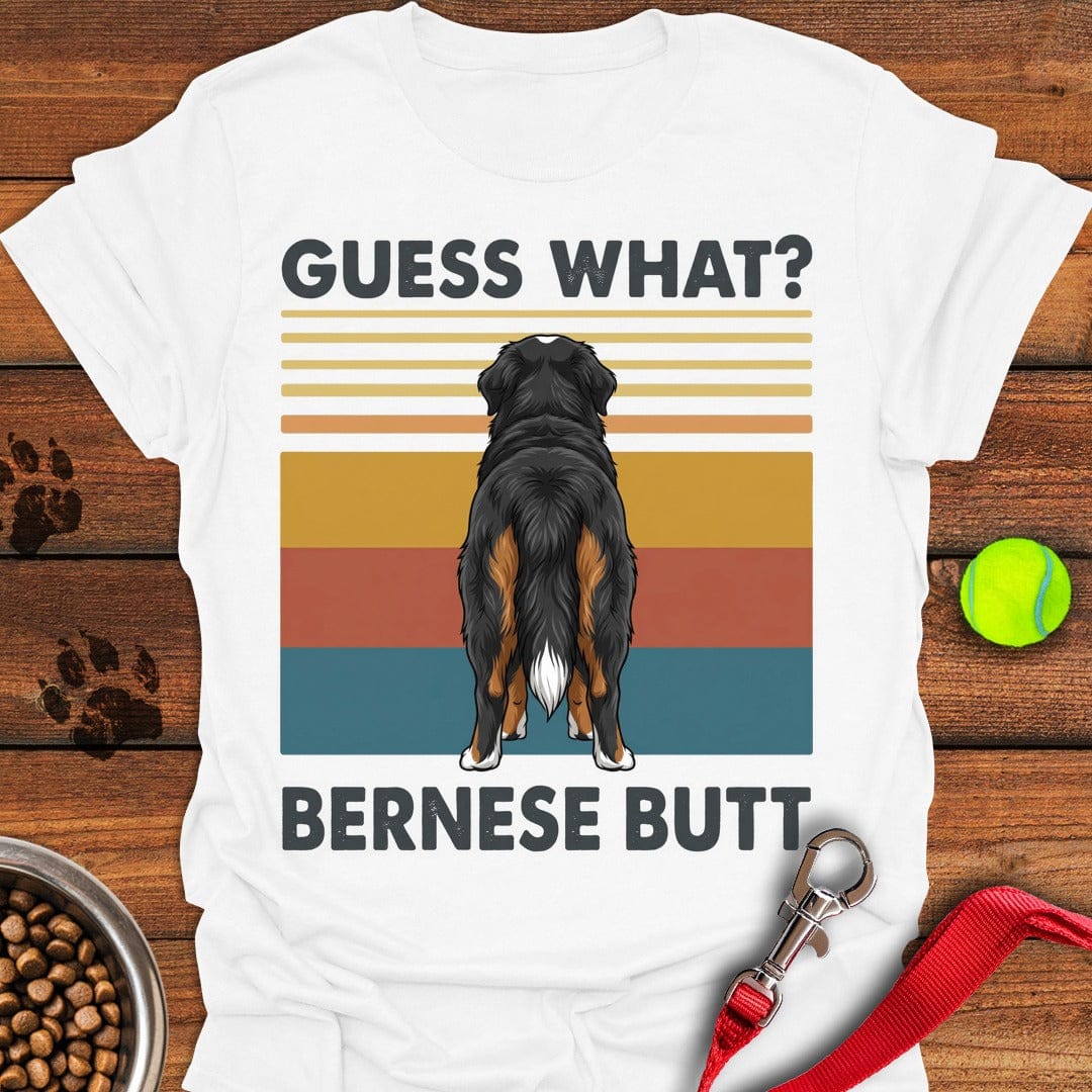 Bernese Mountain Dog Butt White
