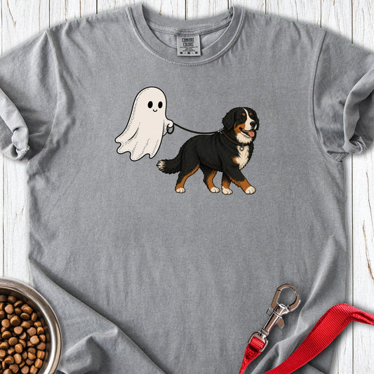 Bernese Mountain Dog Halloween Premium Tee Grey