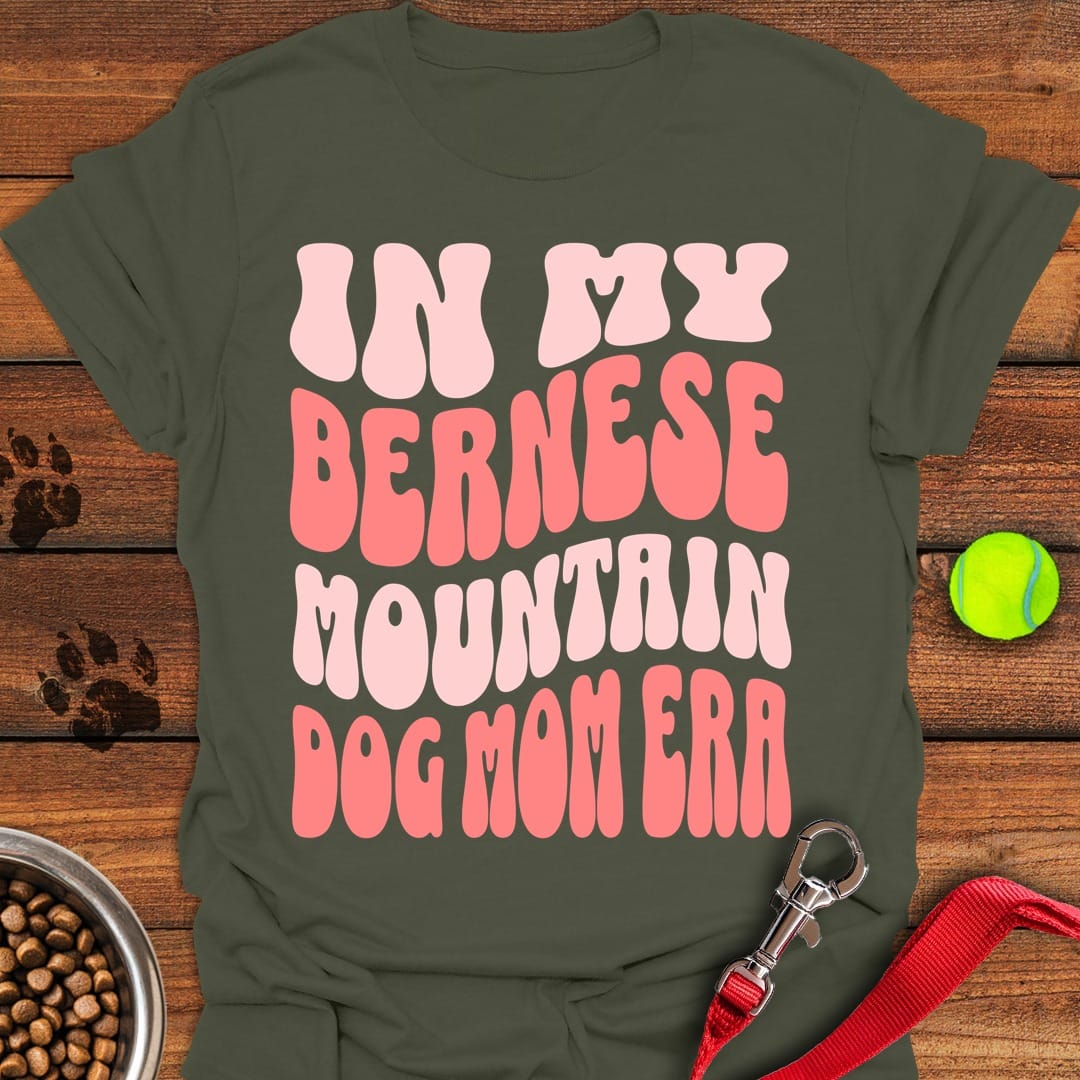 Bernese Mountain Dog Mom Military Green
