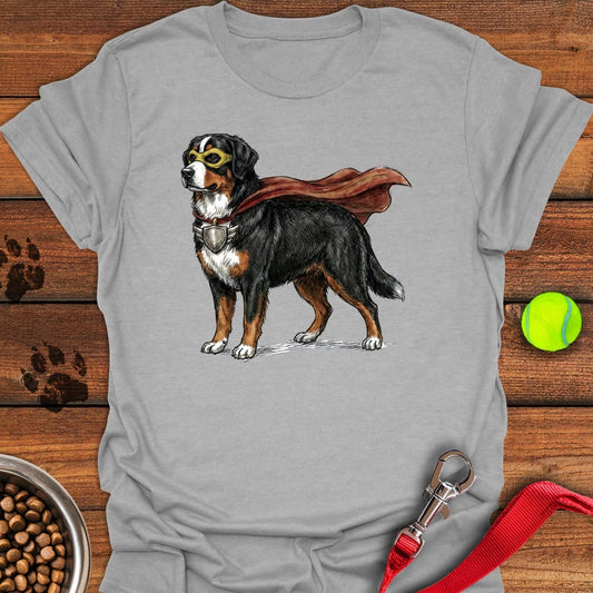Bernese Mountain Dog Superhero Sport Grey