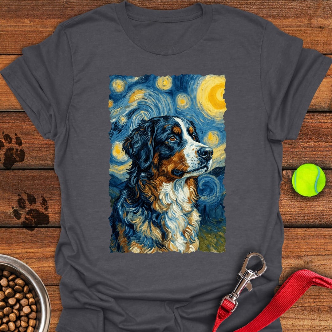 Bernese Mountain Dog Van Gogh Dark Heather