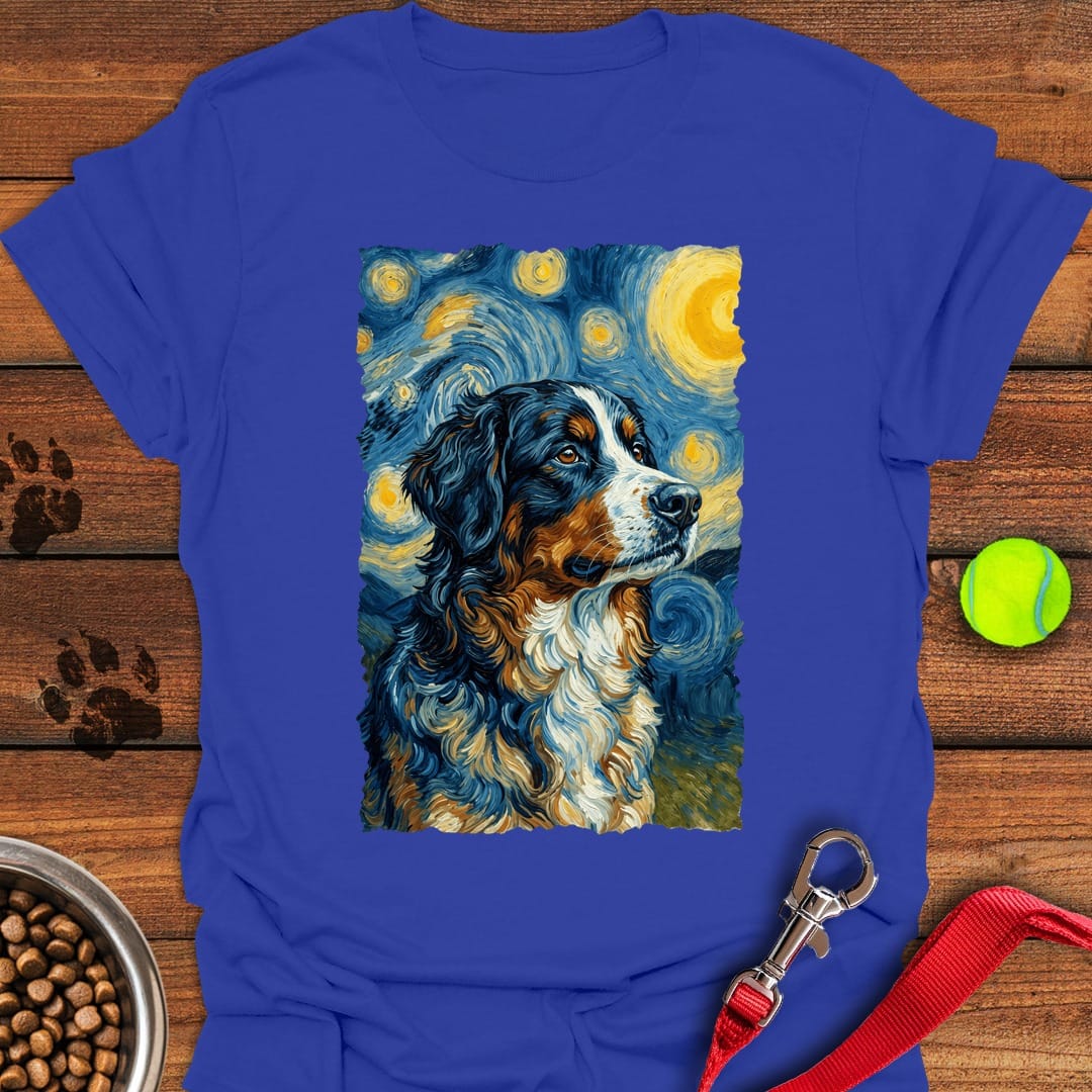 Bernese Mountain Dog Van Gogh Royal