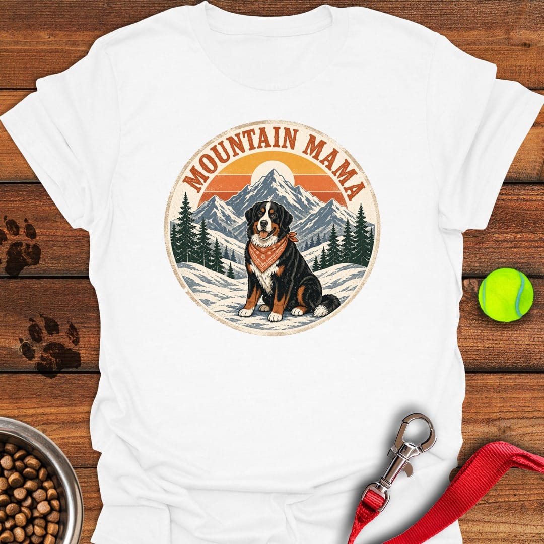 Bernese Mountain Mama White