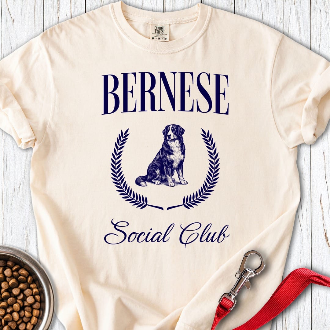 Bernese Social Club Premium Tee Ivory