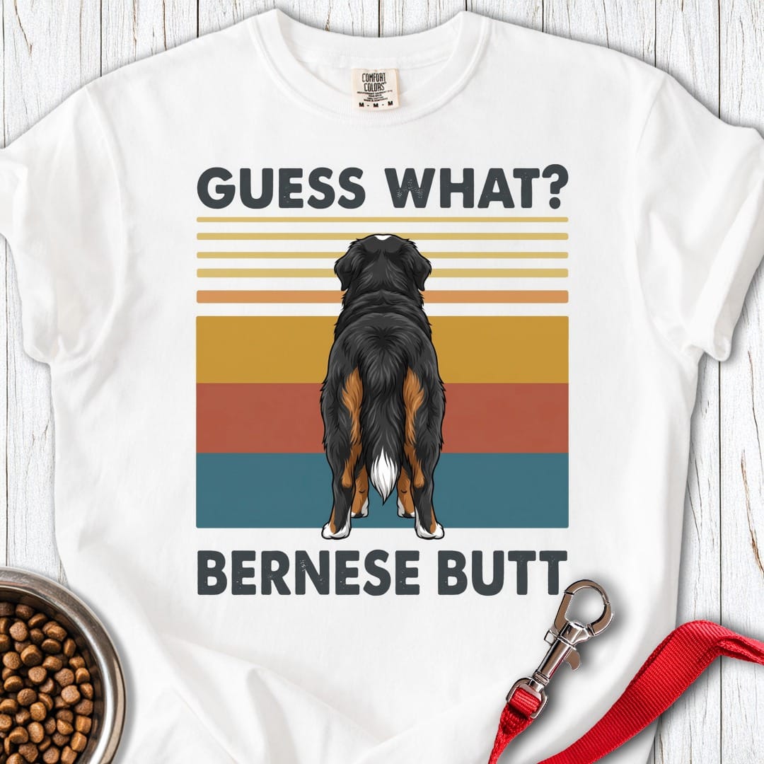 Bernsese Butt Premium Tee White