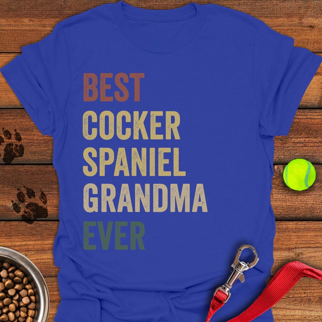 Best Cocker Spaniel Grandma Royal