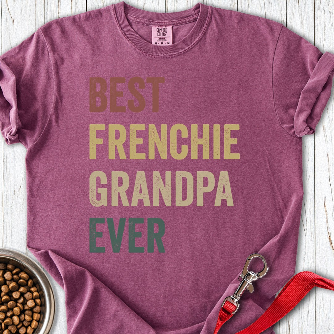 Best Frenche Grandpa Premium Tee Berry