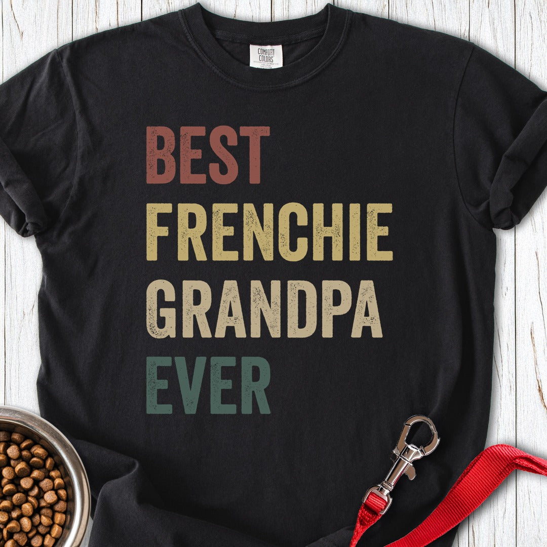 Best Frenche Grandpa Premium Tee Black