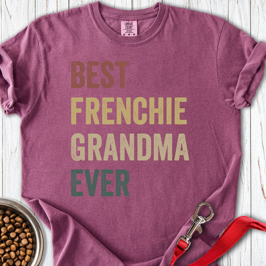 Best Frenchie Grandma Premium Tee Berry