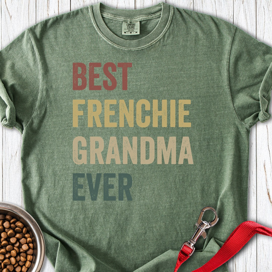 Best Frenchie Grandma Premium Tee Moss