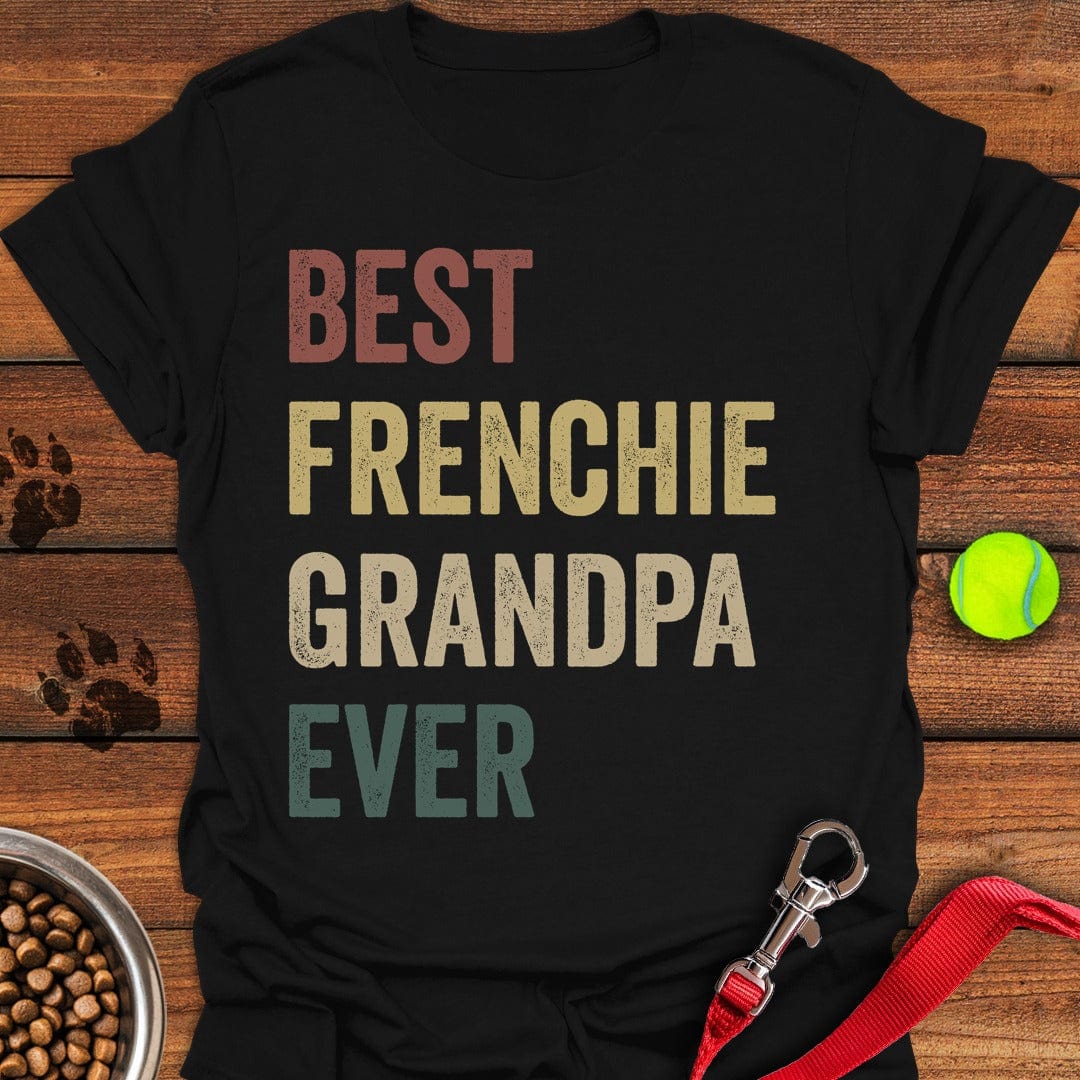 Best Frenchie Grandpa Black