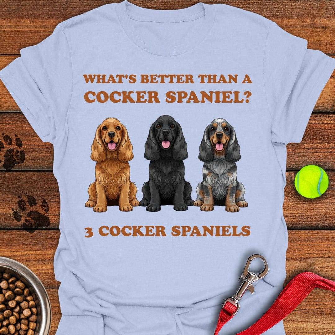Better Than a Cocker Spaniel Light Blue