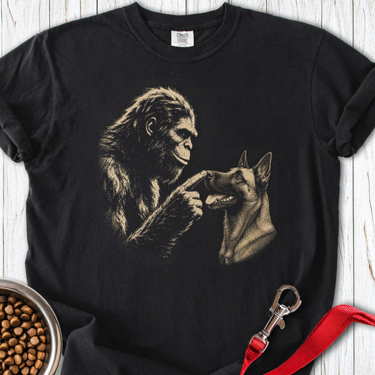 Bigfoot Belgian Malinois Premium Tee Black