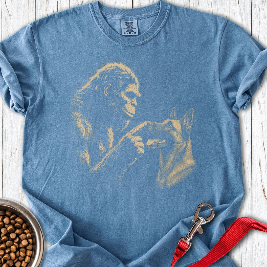 Bigfoot Belgian Malinois Premium Tee Blue Jean