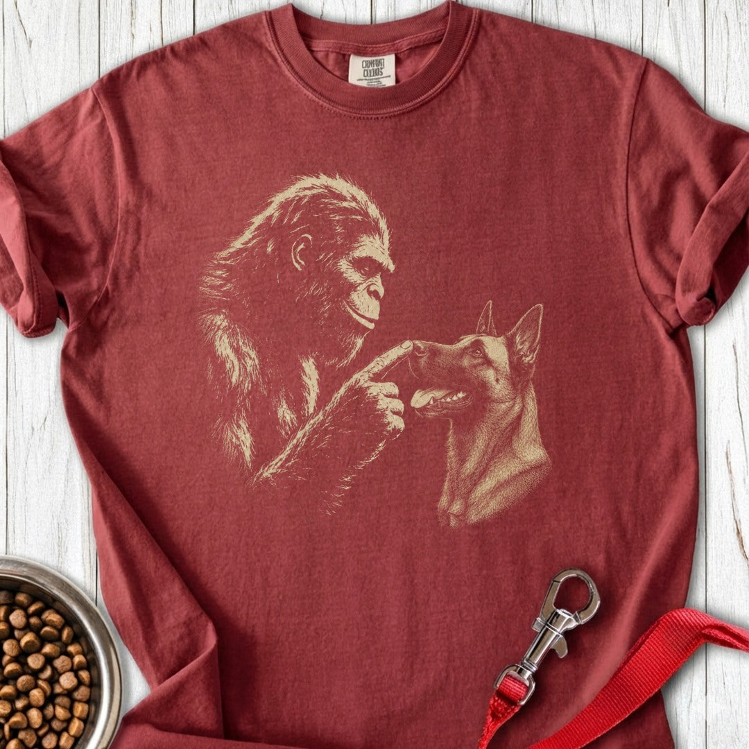 Bigfoot Belgian Malinois Premium Tee Brick