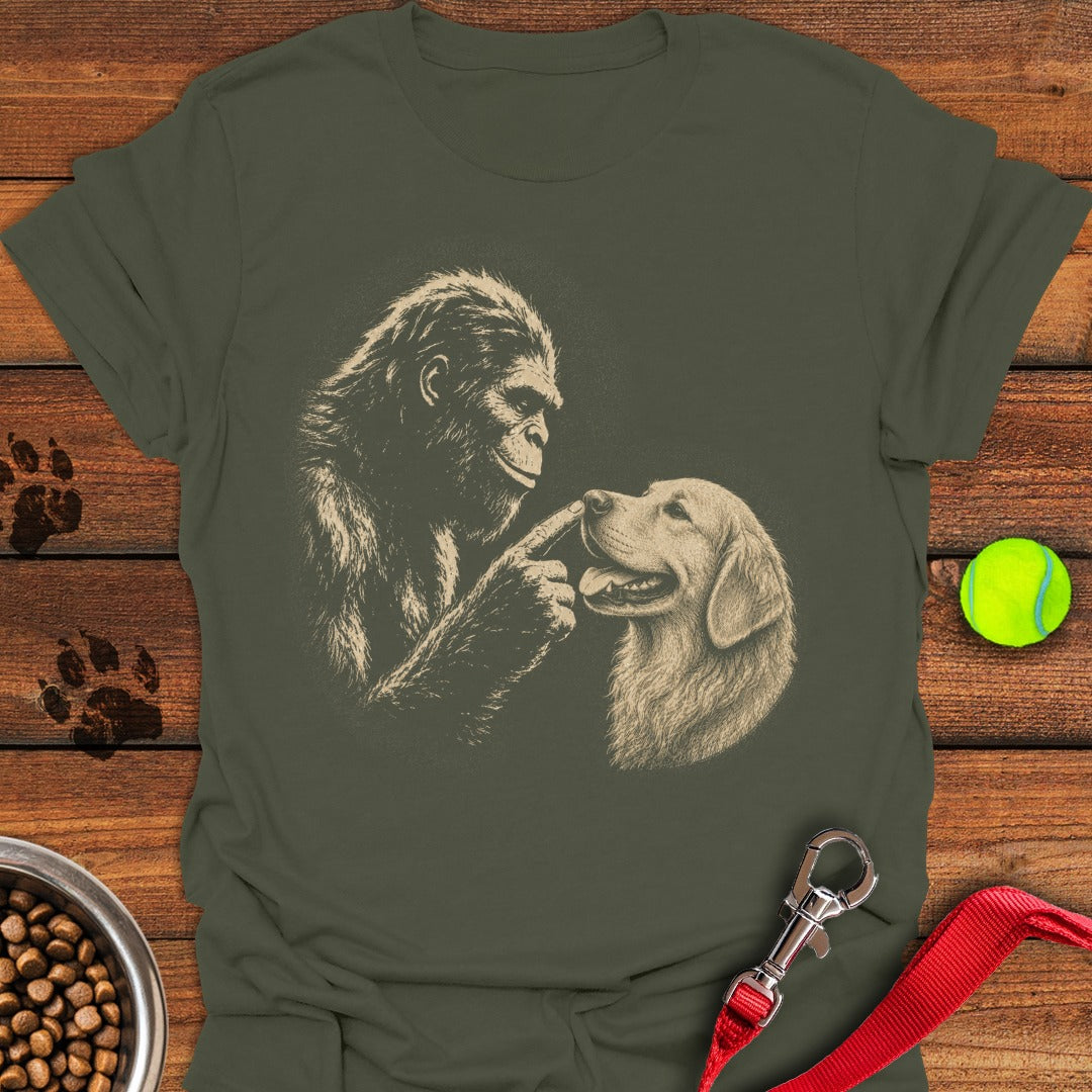 Bigfoot Golden Retriever Boop Military Green