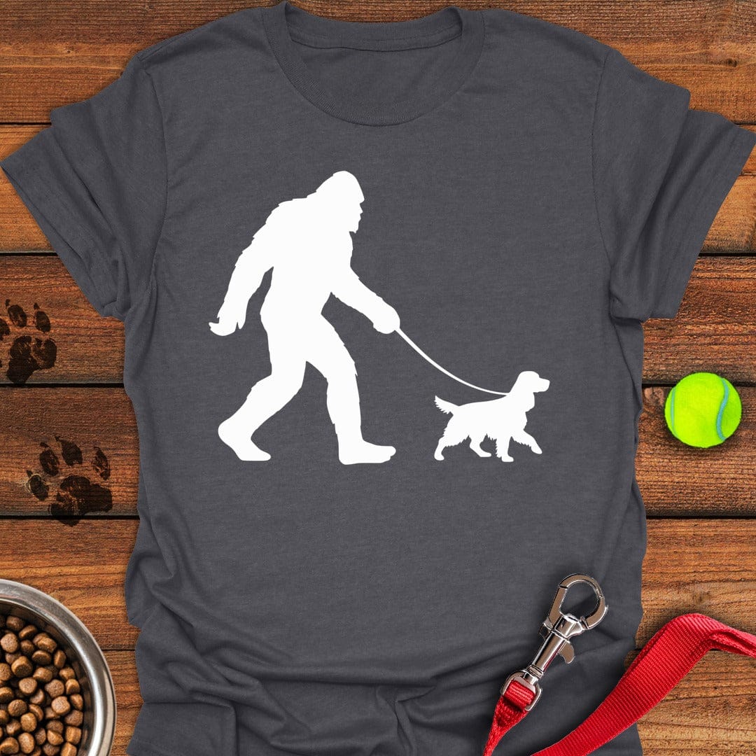 Bigfoot Walking Cocker Spaniels Dark Heather