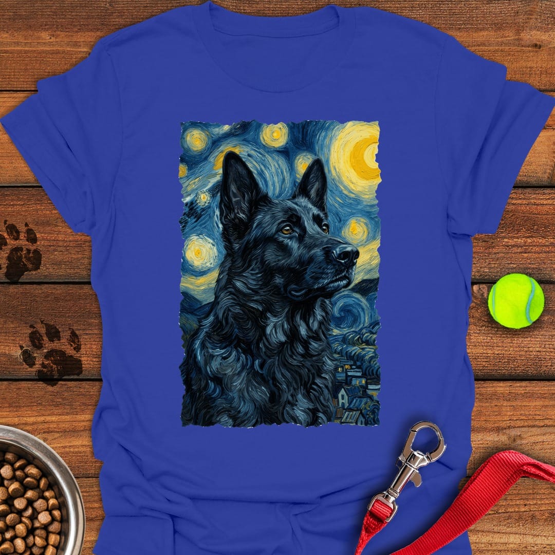 Black German Shepherd Van Gogh Royal