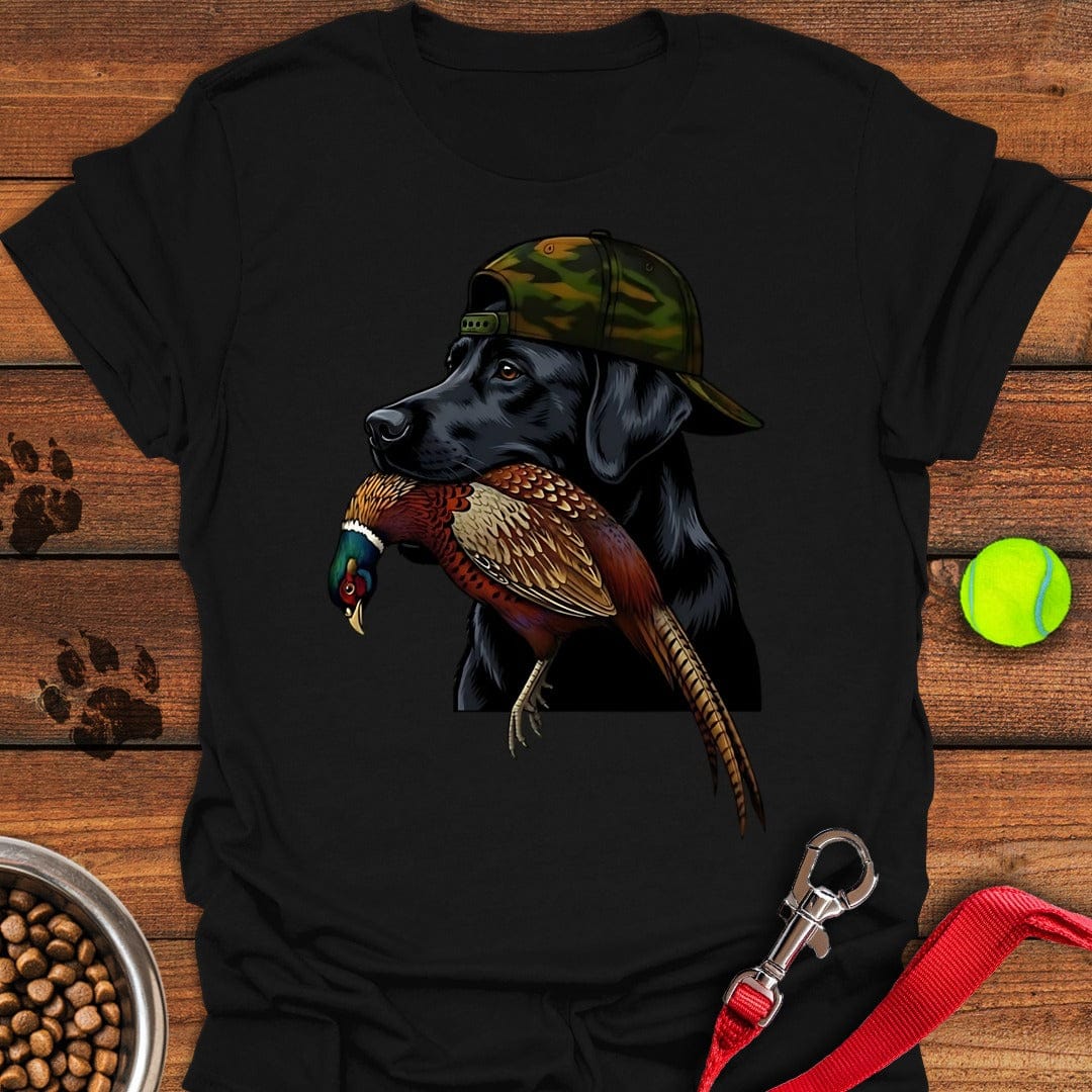Black Lab Pheasant Hunter Black