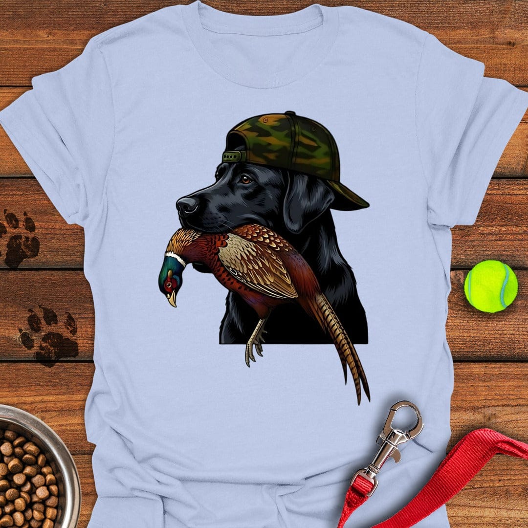 Black Lab Pheasant Hunter Light Blue