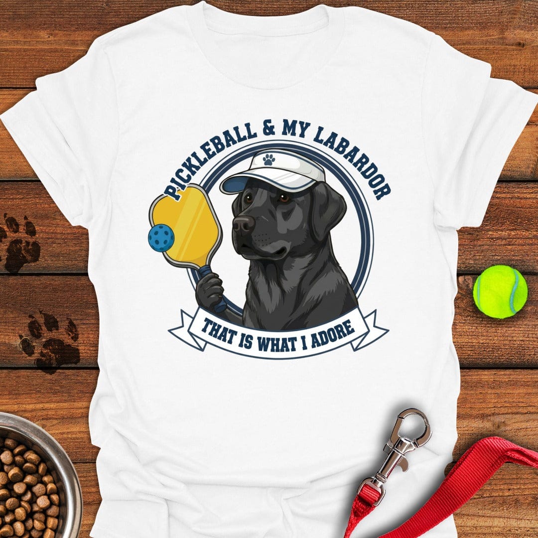 Black Lab Pickleball White