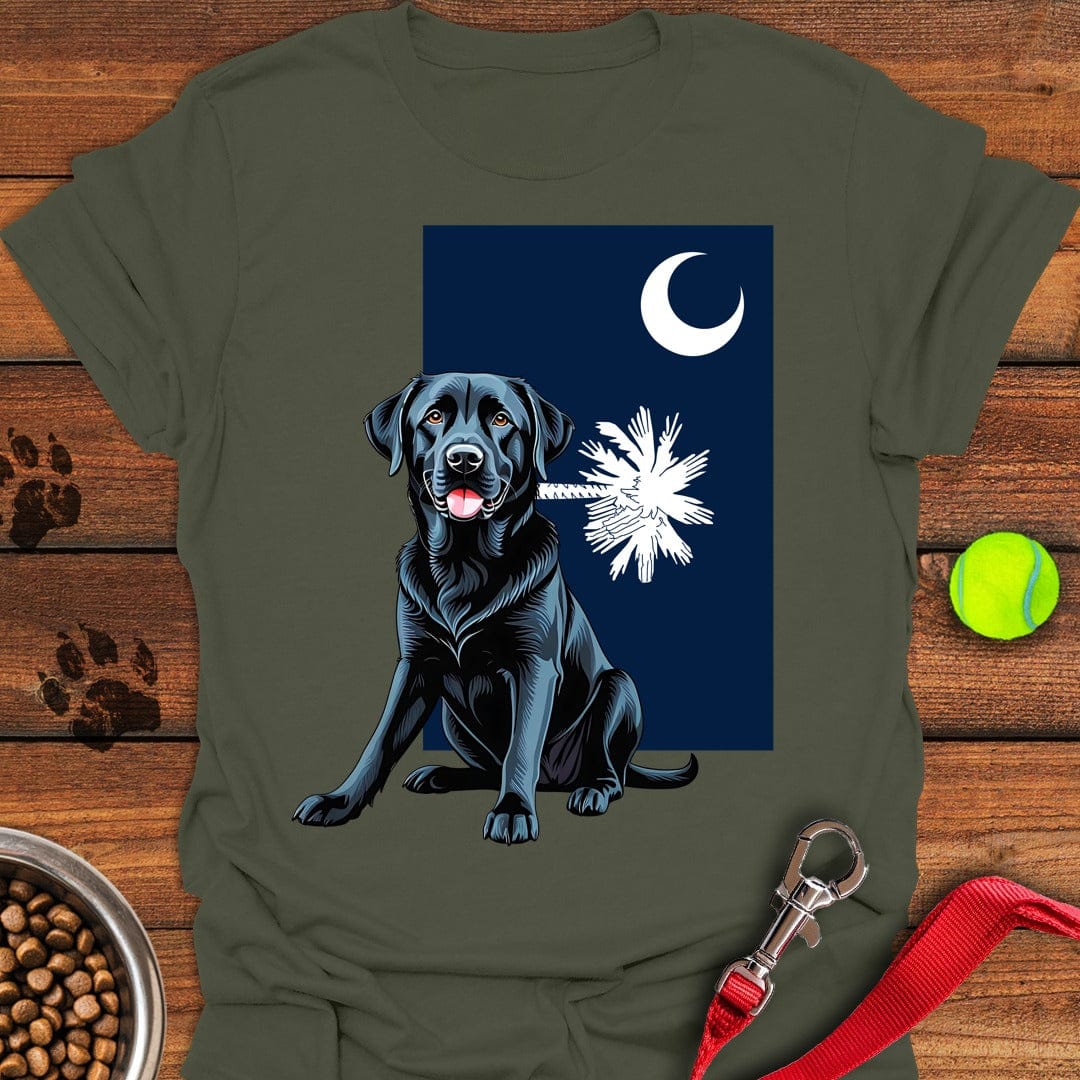 Black Lab South Carolina Military Green