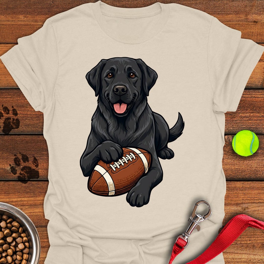 Black Labrador Football Natural