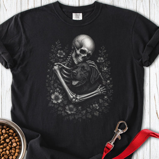 Black Labrador Halloween Premium Tee Black