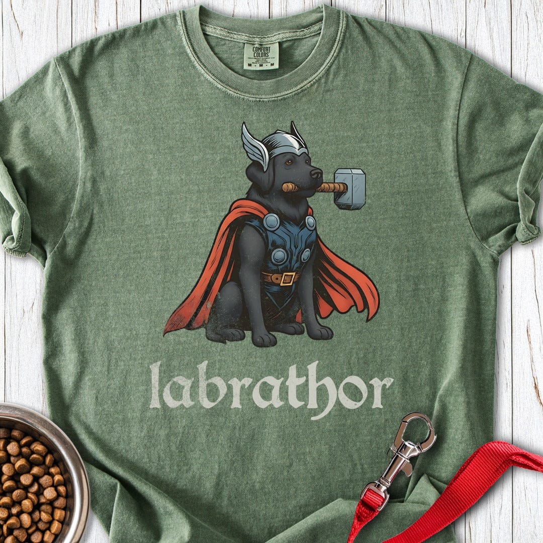 Black Labrathor Premium Tee Moss