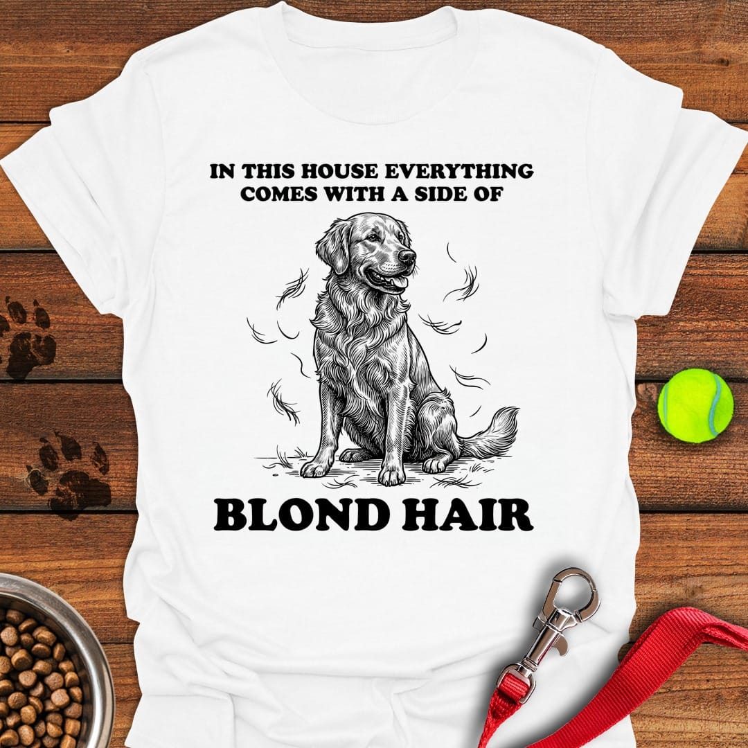 Blond Goldie Hair White